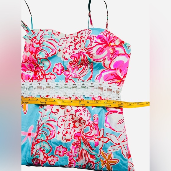 Lilly Pulitzer Dress | Lilly Pulitzer Lenore dress | Spaghetti strap | vacation - Picture 10 of 15